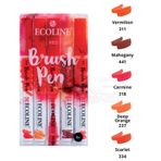 Talens Ecoline Brush Pen Kırmızı Tonlar 5'li Set