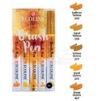 Talens Ecoline Brush Pen Toprak Tonlar 5'li Set