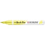 Talens Ecoline Pastel Yellow Fırça Uçlu Sulu Boya Kalemi