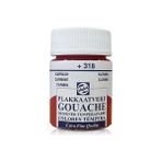 Talens Gouache Jar 16ml Guaj Boya Carmine / 318 - Demeter Brown