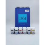 Talens Guaj Boya 16ML 6lı ve Fabriano A5 Mix Media - Renkli