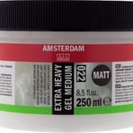 Talens Mat 500 ml 022 Amsterdam Extra Heavy Gel Medium Matt Ekstra Yoğun Akrilik Boya Medyumu