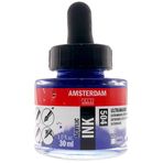 Talens N:504 Amsterdam 30ml Ultramarine Akrilik Mürekkebi