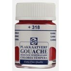 Talens No.318 16 ml Carmıne Kırmızı Guaj Boya