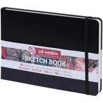 Talens Sketch Book Sert Kapaklı Eskiz Defteri 140Gr. 14.8X21cm 80 Yp. Siyah
