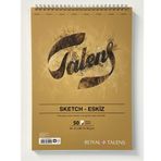 Talens Spiralli 90 gr A4 50 Yaprak Eskiz Defteri