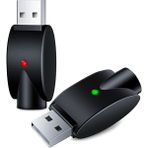 Talent 2 Adet Şarj Cihazı USB Iplik Kablosu, Taşınabilir USB Şarj Cihazı, LED Gösterge Işığı, Akıllı Aşırı Şarj Koruması (Yurt Dışından)