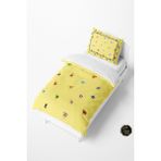 Talia Home Alfabe Öğretici Bebek ve Çocuk Nevresim Takımı TLAN-108 - Sarı - 160 x 220 cm