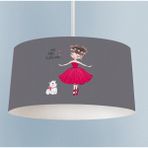 Talia Home Balerin Kız Desenli Çocuk Odası Sarkıt Avize - Renkli - 1