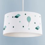 Talia Home Balon ve Bulut Desenli Çocuk Odası Sarkıt Avize - Renkli - 1