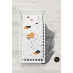 Talia Home Balonlar ve Bulutlar Desenli Bebek Nevresim Takımı Çarşaflı TLABN-271 - Beyaz - 100 x 150 cm
