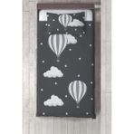Talia Home balonlu Çocuk Odası Yatak Örtüsü TLAY-103 - 242 x 220 cm - Gri