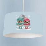 Talia Home Baykuş Desenli Çocuk Odası Sarkıt Avize - Renkli - 1