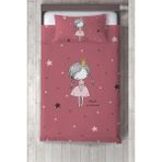 Talia Home Çocuk ve Bebek Odası Pembe Yatak Örtüsü - 140 x 220 cm
