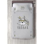 Talia Home Çocuk ve Bebek Odası Yatak Örtüsü - 140 x 220 cm - Gri