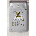 Talia Home Çocuk ve Bebek Odası Yatak Örtüsü - 151 x 220 cm - Gri