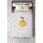 Talia Home Çocuk ve Bebek Odası Yatak Örtüsü - 178 x 220 cm - Beyaz