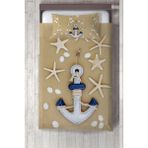 Talia Home Denizyıldızı Çocuk ve Bebek Odası Yatak Örtüsü - 177 x 220 cm - Krem