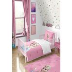 Talia Home Elsa Desenli Elsalı Nevresim Takımı TLAN-069