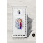Talia Home Frozen Elsa Anna Desenli Bebek Nevresim Takımı Çarşaflı TLABN-306