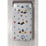 Talia Home Gri Işaretler çocuk Odası Yatak Örtüsü TLAY-186 - 325 x 220 cm