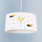 Talia Home Gri Uçan Balon Çocuk ve Bebek Odası Sarkıt Avize TLAV-127 - Renkli