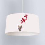 Talia Home Kalp ve Kedi Desen Sarkıt Avize TLAV-157 - Renkli