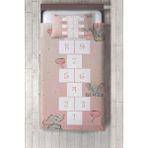 Talia Home kalpli Fil Desenli yatak Örtüsü TLAY-272 - 409 x 220 cm - Pembe