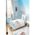 Talia Home Karlar Ülkesi Mavi Elsa Desenli Çocuk ve Bebek Nevresim Takımı