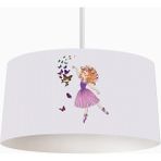 Talia Home Kelebekli Kız Çocuk Odası Sarkıt Avize - Renkli - 1