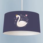 Talia Home Kuğu Desenli Çocuk Odası Sarkıt Avize - Renkli - 1