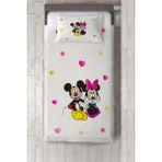 Talia Home Mickey Mouse çocuk ve Bebek Odası Yatak Örtüsü TLAY-112 - 251 x 220 cm - Bej