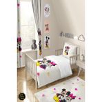 Talia Home Mickey Mouse Desenli Çocuk Odası Nevresim Takımı TLAN-112 - Krem - 160 x 220 cm