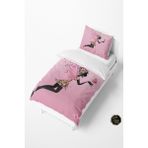 Talia Home Pembe Kelebek Kız Desenli Bebek ve Çocuk Nevresim Takımı TLAN-063 - 160 x 220 cm