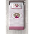 Talia Home pembe Kız Çocuk ve Bebek Odası Yatak Örtüsü TLAY-165 - 304 x 220 cm