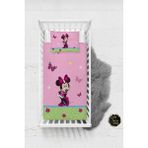 Talia Home Pembe Mickey Mouse Desenli Bebek Nevresim Takımı Çarşaflı TLABN-113 - 100 x 150 cm