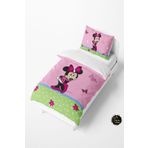 Talia Home Pembe Mickey Mouse Desenli Bebek ve Çocuk Nevresim Takımı
