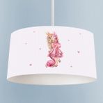 Talia Home Prenses ve Flamingo Desenli Çocuk Odası Sarkıt Avize - Renkli - 1