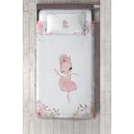 Talia Home prensesli Balerin Yatak Örtüsü TLAY-275 - 412 x 220 cm - Beyaz