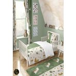 Talia Home Sevimli Dinozor ve Hayvanlar Desenli Nevresim Takımı TLAN-311