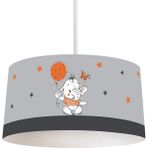 Talia Home Turuncu Balon Çocuk ve Bebek Odası Fon Perdesi 2 Kanat TLA-140 - Renkli