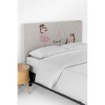 Talia Home Uçan Fil Desen Çocuk Yatak Baza Başlık Kılıfı TLABK-257 - Renkli - 90 x 70 cm