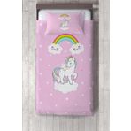 Talia Home Unicorn Desenli Çocuk Odası Yatak Örtüsü Tlay-170