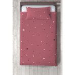 Talia Home Yıldızlı Çocuk ve Bebek Odası Yatak Örtüsü - 173 x 220 cm - Pembe