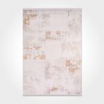 Talia Krem Geometrik Modern Geometrik Etnik Desenli Boho Makinada Yıkanabilir Hafif Hav Toz Vermez Leke Tutmaz Kaymaz Taban Dijital Makine Baskı Halı Oturma Odası Salon Yolluk Koridor Mutfak Halısı