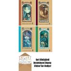 Talihsiz Serüvenler Dizisi 8-9-10-11. Kitap Set + Okuma Sticker'ları