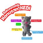 Talking Al Konuşan Ses Taklit Eden Dokunmatik Sevimli Kedi