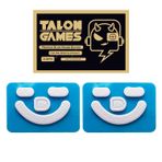 TALONGAMES 3D serisi süper hızlı fare ayak paten ile uyumlu Razer DeathAdder V3 Pro oyun fare ayakları yedek PTFE 3D desen düşük sürtünme Pro performans yükseltme