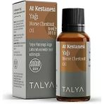 Talya At Kestanesi Yağı, Soğuk Sıkım,%100 Saf Doğal, 20 Ml