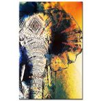 Talya Kanvas Dekoratif Duvar Tablosu Afrika Fil. Temalar: At Aslan Kartal Paris New York Atatürk Osmanlı Çiçek Deniz Gemi Yelkenli Soyut Klasik Gogh Klimt Vintage Retro salon mutfak100x70 no-1754